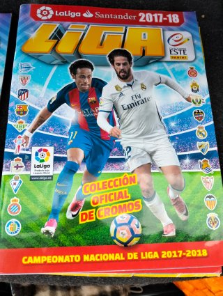 Álbum de Cromos LaLiga Santander 2017-18