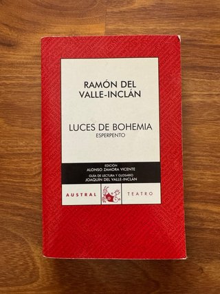 Luces de bohemia esperpento
