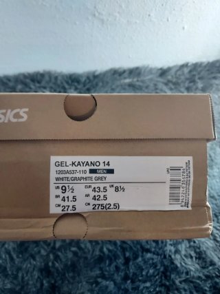 ASICS Kayano 14 Plata/Blanco