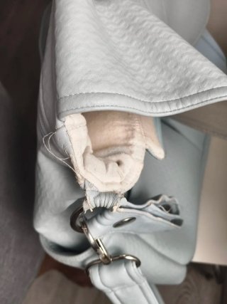 Bolso para carrito de bebé azul