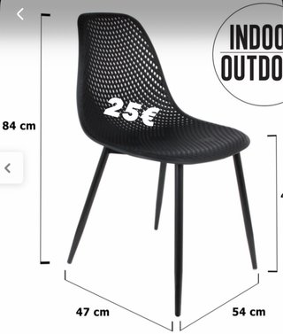 Silla comedor polipiel marrón y gris