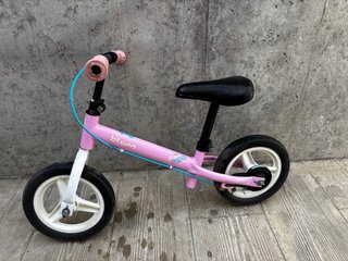 Bicicleta sin pedales Btwin rosa