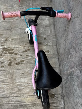 Bicicleta sin pedales Btwin rosa