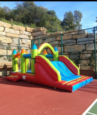 Alquiler Castillo hinchable y acuaticos