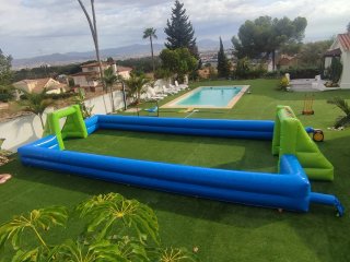 Alquiler Castillo hinchable y acuaticos