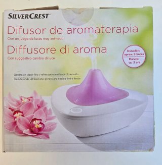 Humidificador Difusor aromas Silvercrest Blanco