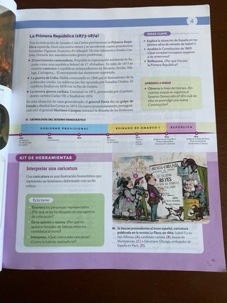Libro Historia 4 ESO SANTILLANA Serie descubrimos.