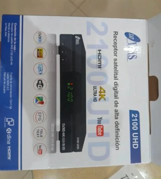 IRIS 2100 UHD 4K Receptor Satélite