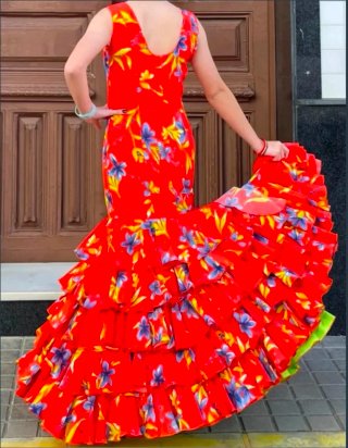 Traje Flamenca Talla 36