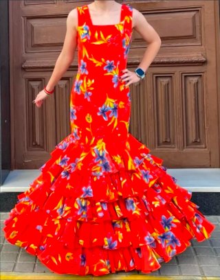 Traje Flamenca Talla 36