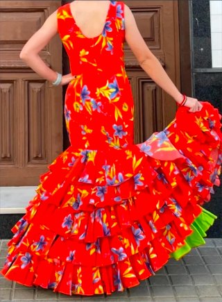 Traje Flamenca Talla 36