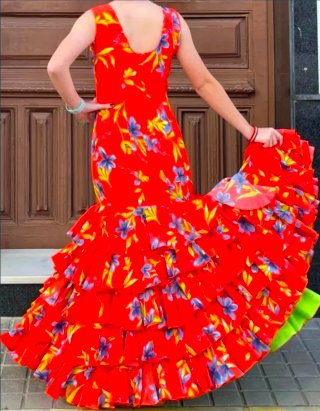 Traje Flamenca Talla 36