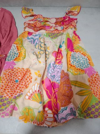3 Vestidos Niña Verano Flores