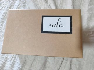 Zapatos de tacón rosas con lazo de Salo Madrid