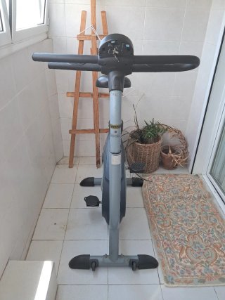 Bicicleta Estática Domyos Gris