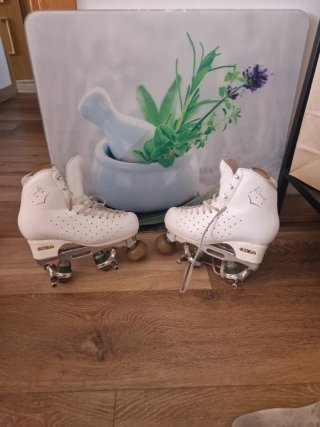 Patines Artísticos Mistral Rondo Blancos 240