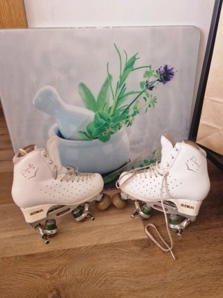 Patines Artísticos Mistral Rondo Blancos 240