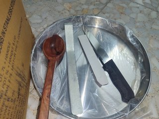 Juego de tazas medidoras de acero inoxidable. 150€