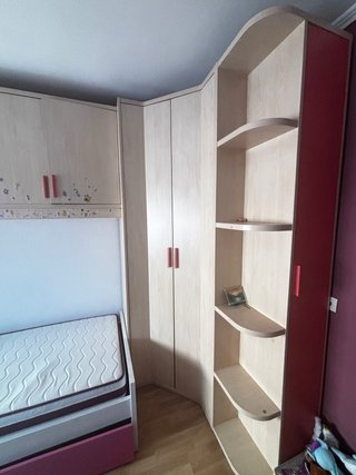 Armario y cama modular infantil