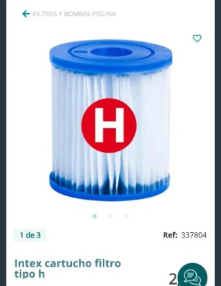 Filtro Intex H Piscina
