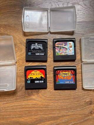 Juegos Sega Game Gear (4 Títulos)