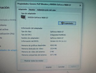 Tarjeta Gráfica ASUS 9600GT 1GB DDR3