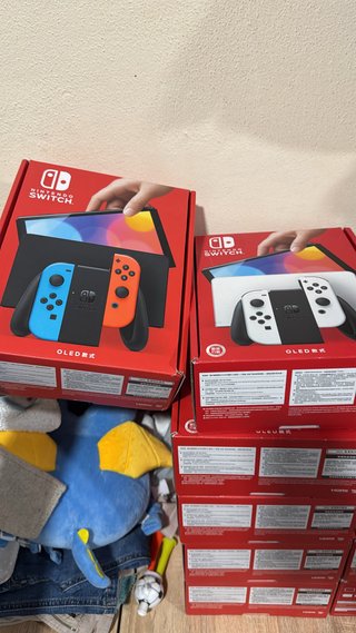 Nintendo Switch OLED Azul/Naranja