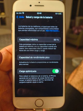 iPhone SE Oro Seminuevo