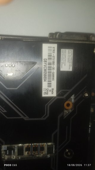 Nvidia Asus Strix GTX 1050 OC 2GB GDDR5