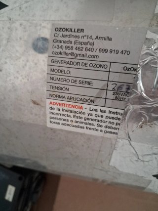 Generador Ozono OZO KILLER 10.000 mg