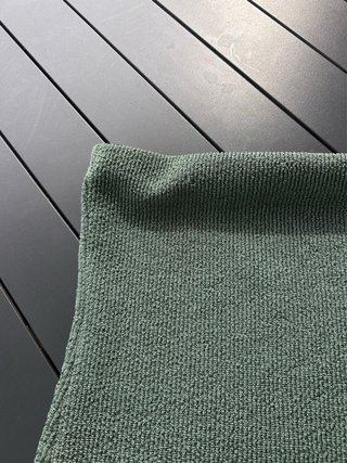 Top Zara Brillos Verde Talla M