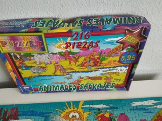 Puzzle Animales Salvajes 216 Piezas