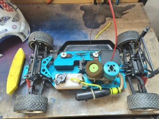 Coche radiocontrol, Peugeot 206 wrk gasolina