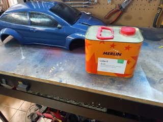 Coche radiocontrol, Peugeot 206 wrk gasolina