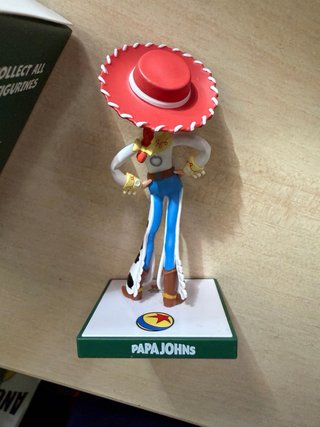 Figura Coleccionable Jessie Toy Story 5 Papa Johns