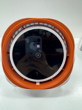 Ventilatore Ricaricabile Wireless Arancione