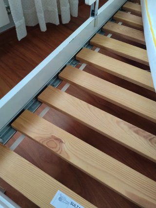 Cama infantil 70x160 blanca + colchón