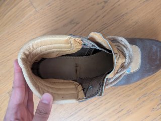 Botas de seguridad piel marrones