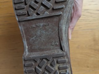 Botas de seguridad piel marrones