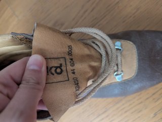 Botas de seguridad piel marrones
