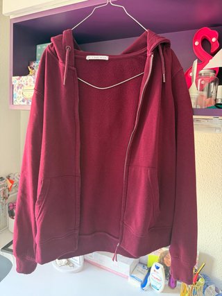 Sudadera granate Easy Wear talla S