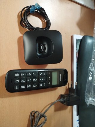 Teléfono Inalámbrico Panasonic KX-TGB610 Negro