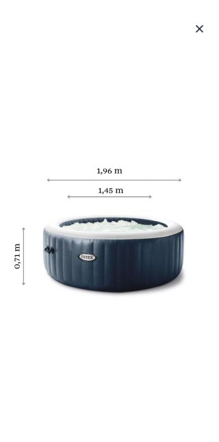 Jacuzzi INTEX PureSpa Bubble Massage Navy