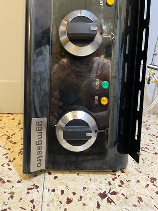Panel de mandos cocina eléctrica GGM Gastro