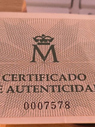 FNMT año 1989 serie l plata