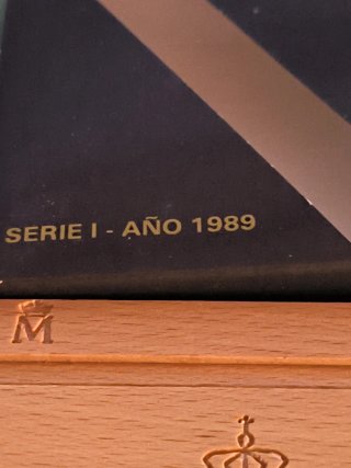 FNMT año 1989 serie l plata