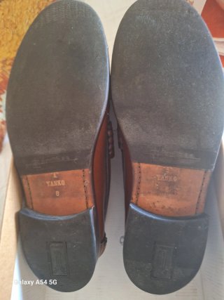 Zapatos de piel marrones