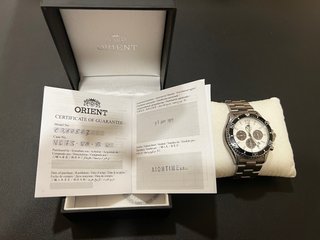 Reloj Orient Panda Solar Cronógrafo