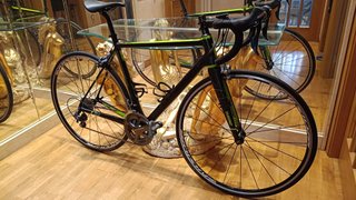 Bicicleta de carbono
