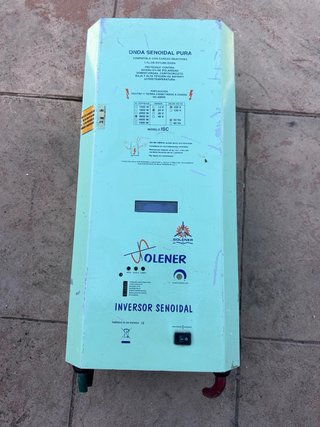 Lote inversor y cargador solar